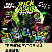 Жидкость Rick and Morty Bad Trip Salt - Грейпфрутовый швепс (30мл)