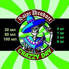 Жидкость Saint Theodore "Crazzy day"