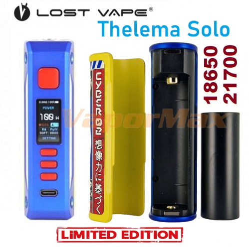 Lost Vape Thelema Solo 100W Mod Limited Edition фото 3