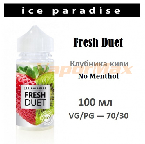 Жидкость Ice Paradise Fresh Duet (No Menthol) 100 мл