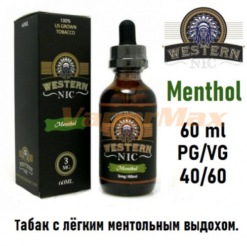 Жидкость Western Nic - Menthol (60мл)
