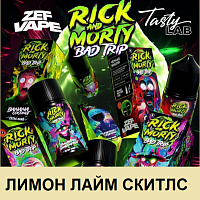 Жидкость Rick and Morty Bad Trip Salt - Лимон лайм скитлс (30мл)