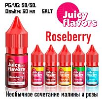 Жидкость Juicy Flavors Salt - Roseberry (30мл)