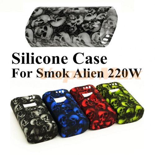 Чехол cиликоновый SMOK Alien 220W (skull) фото 3