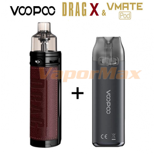 VOOPOO Drag X/S + Vmate Pod Gift Set фото 5