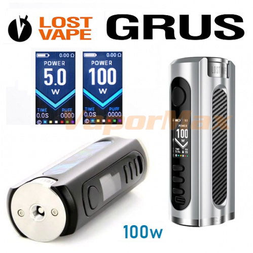 Lost Vape GRUS 100W Mod фото 3