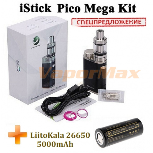 iStick Pico Mega TC Full Kit с аккумулятором (оригинал)