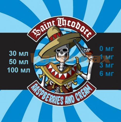 Жидкость Saint Theodore "Raspberries and Cream"
