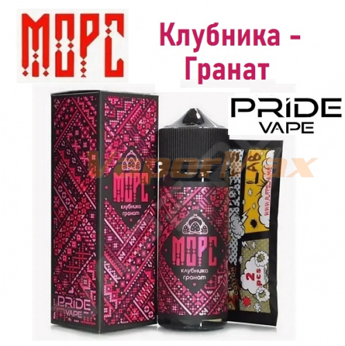 Жидкость МОРС - Клубника-Гранат 120мл
