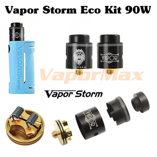 Vapor Storm ECO 90W RDA Kit (оригинал) фото 2