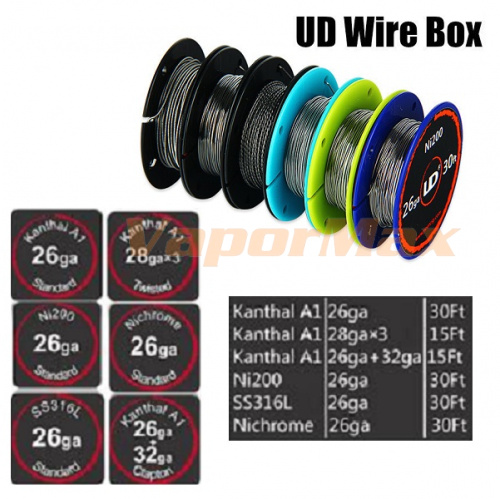 UD Wire Box купить в Москве, Vape, Вейп, Электронные сигареты, Жидкости фото 2