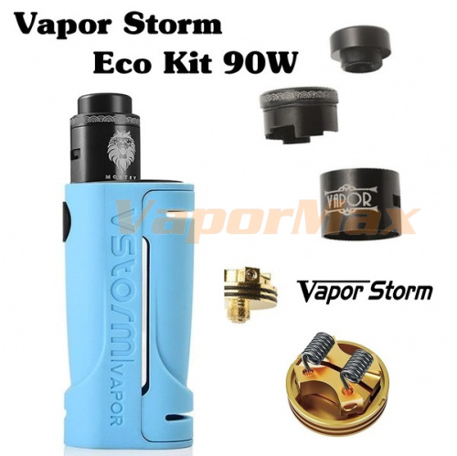Vapor Storm ECO 90W RDA Kit (оригинал) фото 4