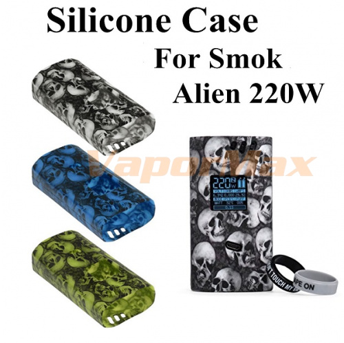 Чехол cиликоновый SMOK Alien 220W (skull) фото 2