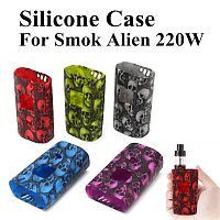 Чехол cиликоновый SMOK Alien 220W (skull)