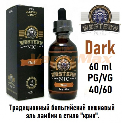Жидкость Western Nic - Dark (60мл)