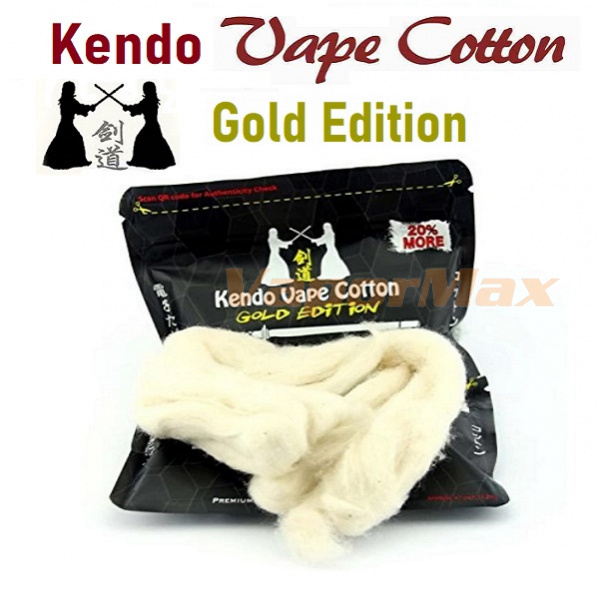 Kendo Vape Cotton Gold Edition VaporMax