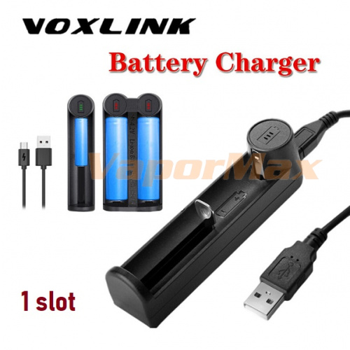 VOXLINK Smart charging (1 слот) купить в Москве, Vape, Вейп, Электронные сигареты, Жидкости